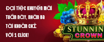 Siêu Thưởng Chào Mừng 100% promotion